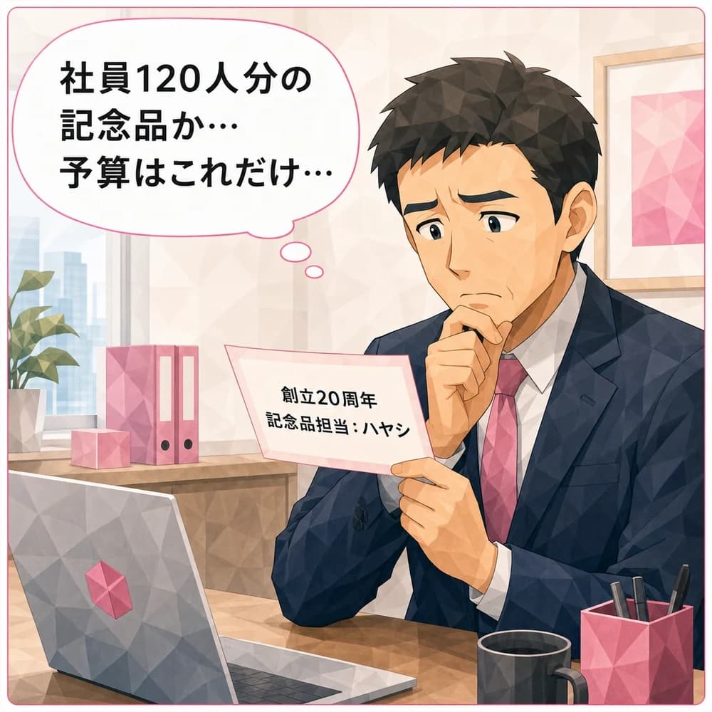 社内イベント・周年記念のマンガ 第1コマ