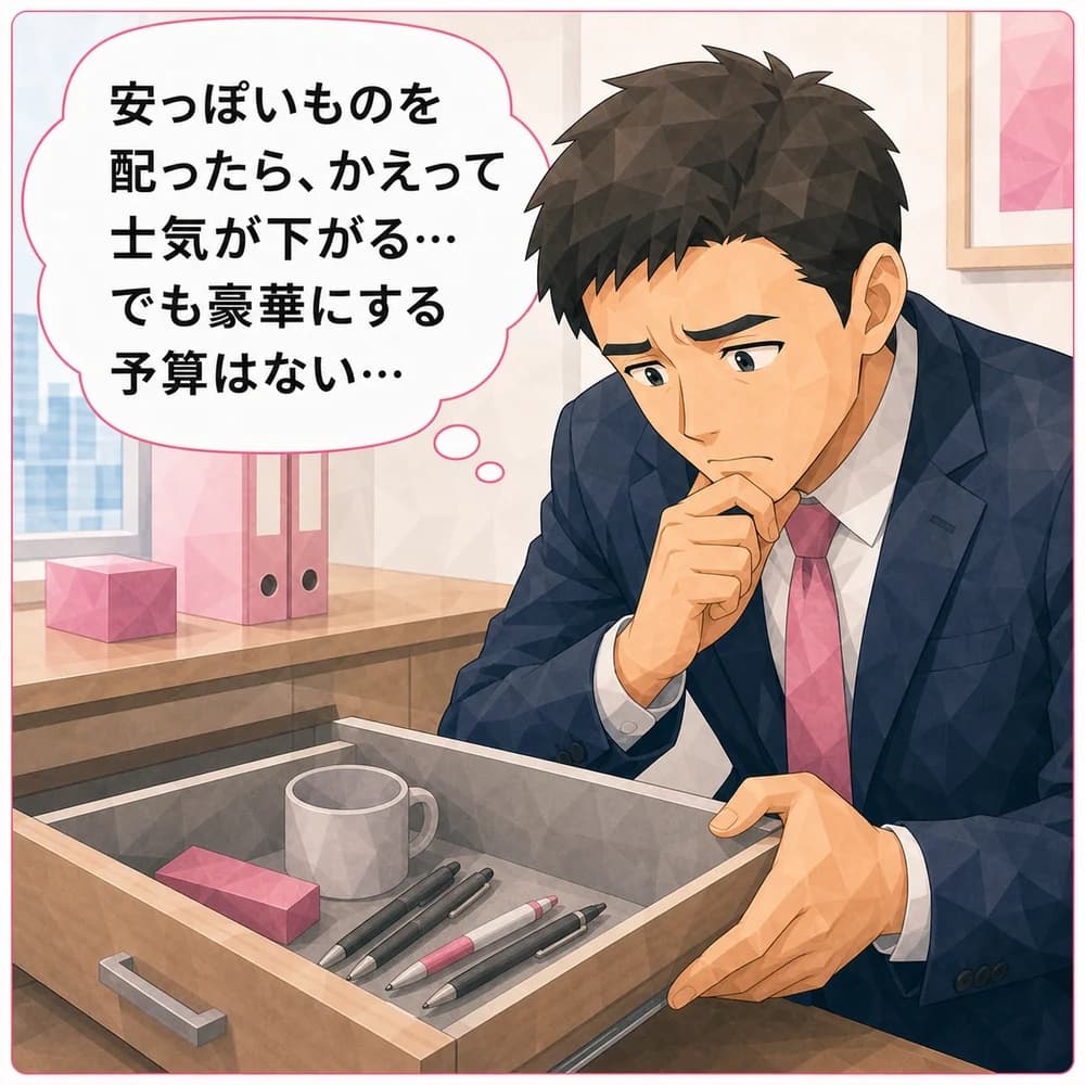 社内イベント・周年記念のマンガ 第2コマ