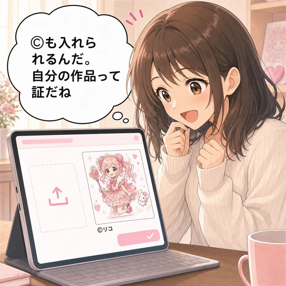 推し活・自分の創作のマンガ 第6コマ