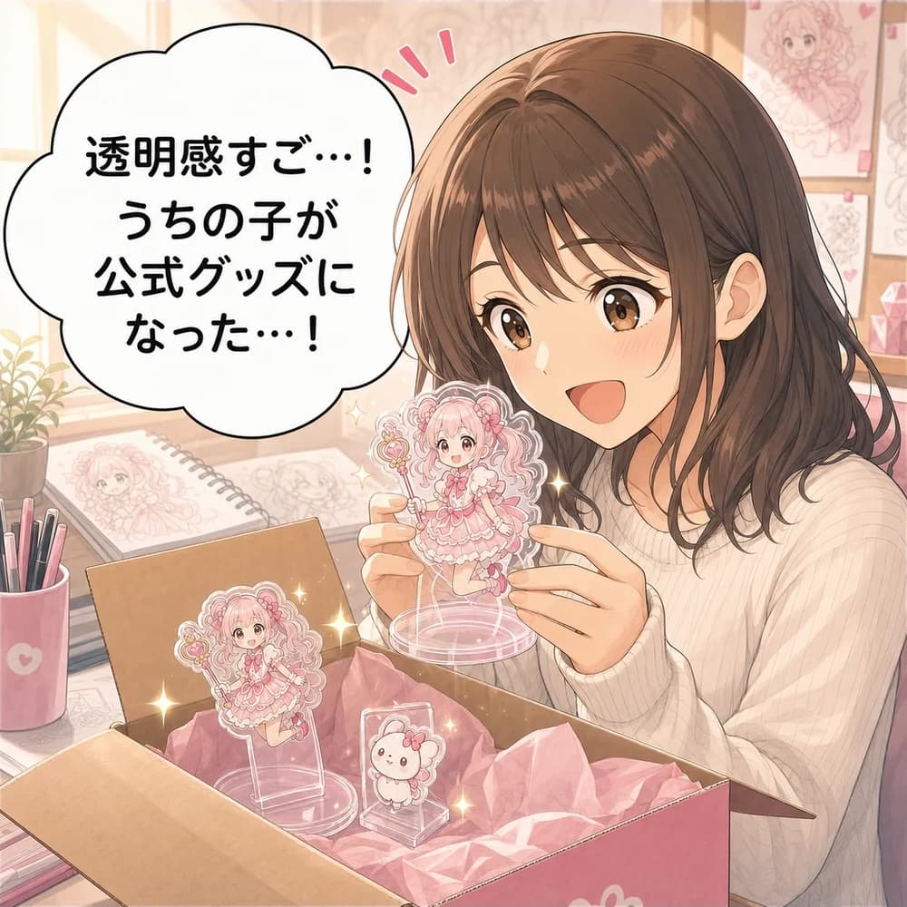 推し活・自分の創作のマンガ 第7コマ