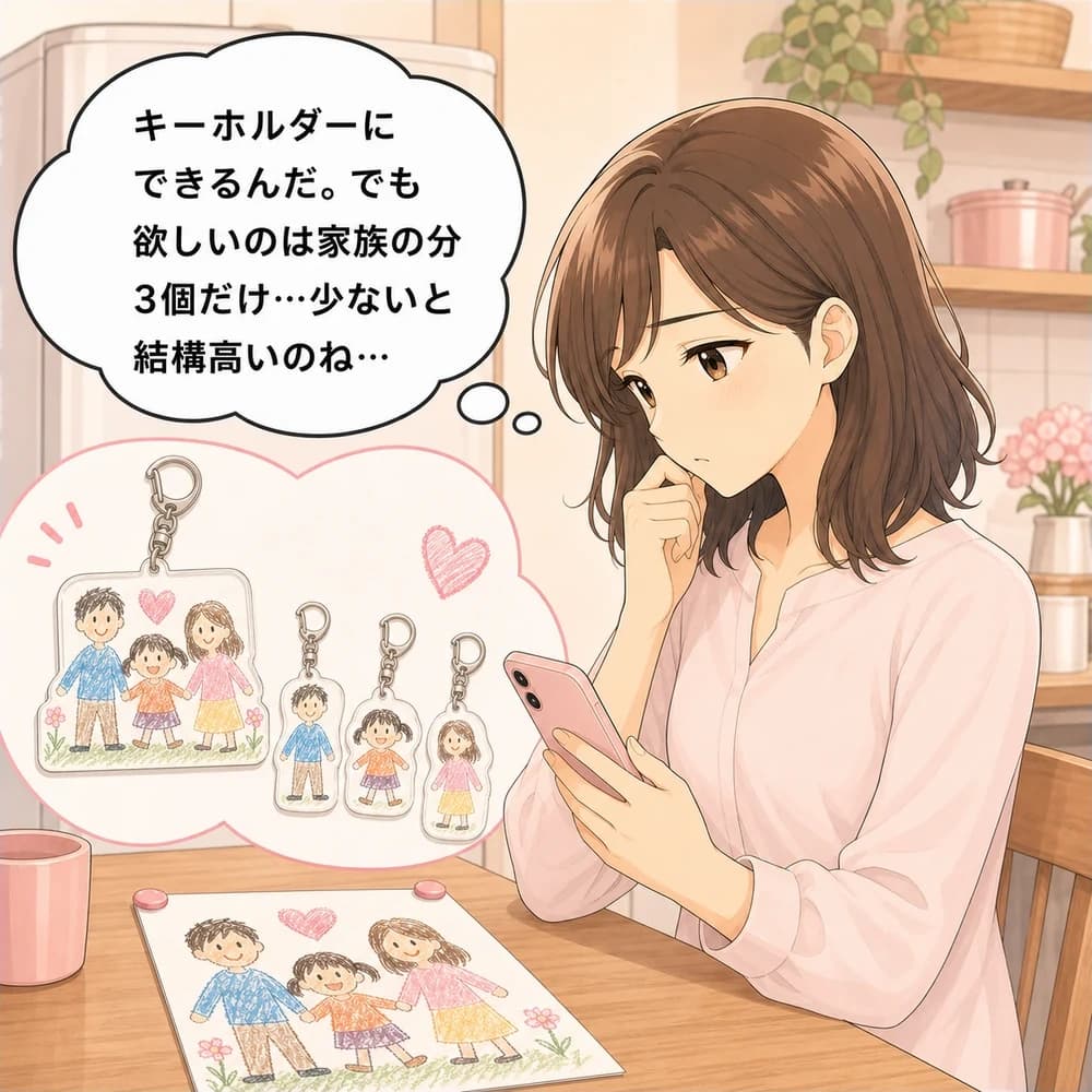 ママ・家族のマンガ 第2コマ