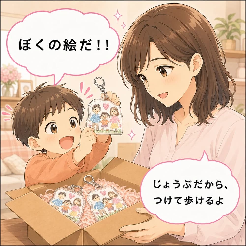 ママ・家族のマンガ 第6コマ