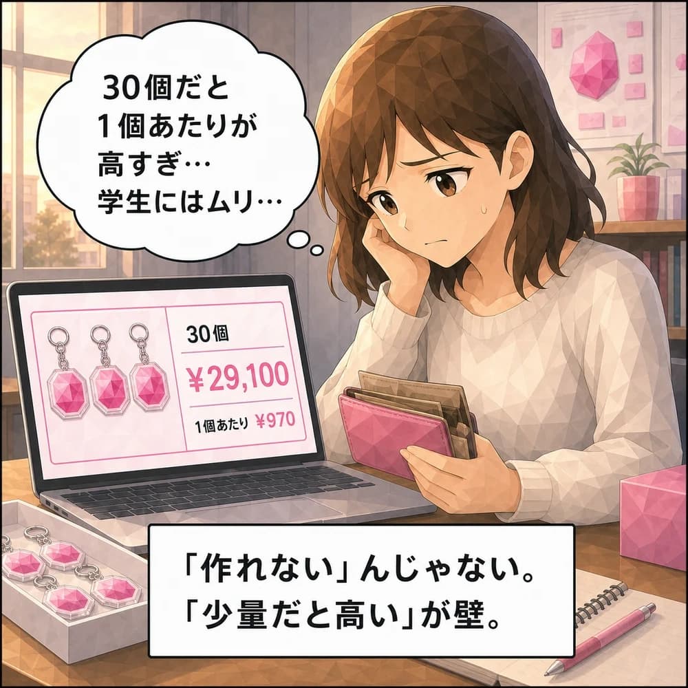 サークル・卒業記念のマンガ 第3コマ