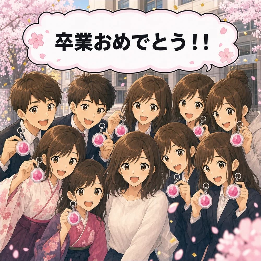 サークル・卒業記念のマンガ 第8コマ