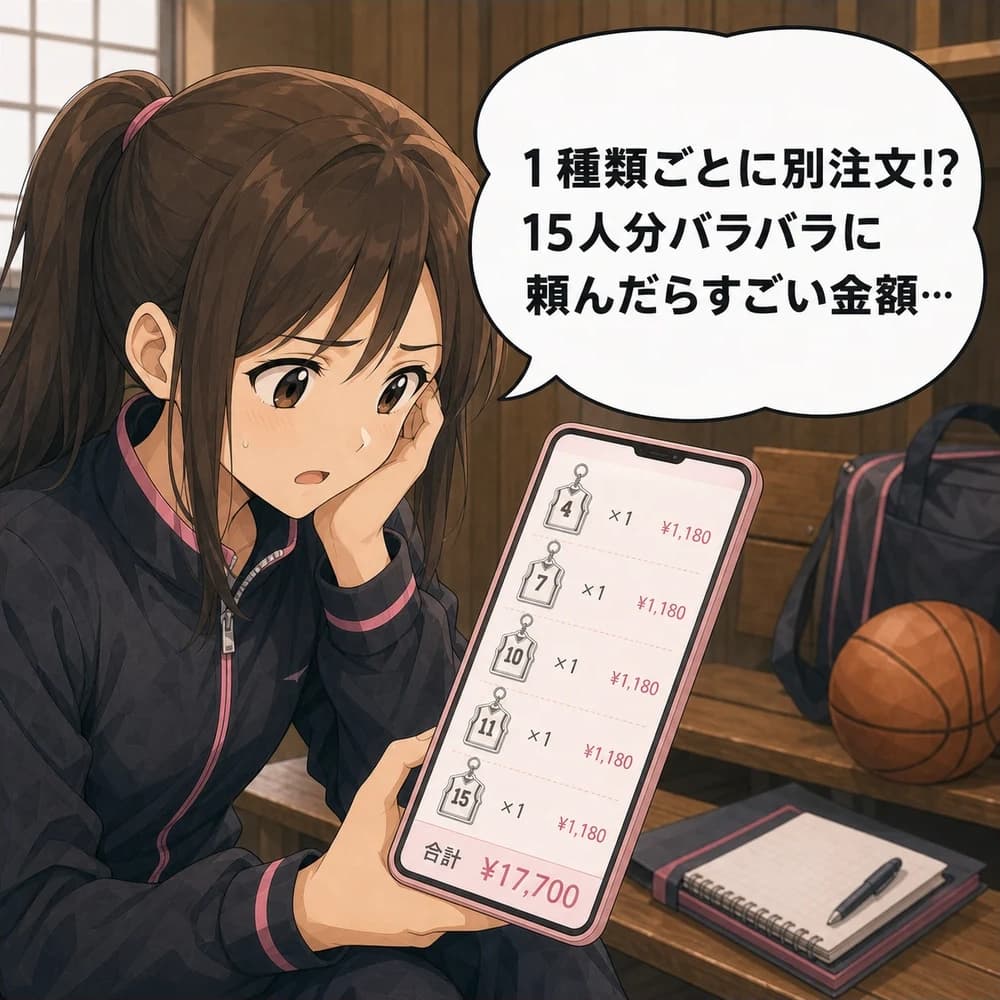 スポーツ・部活のマンガ 第3コマ