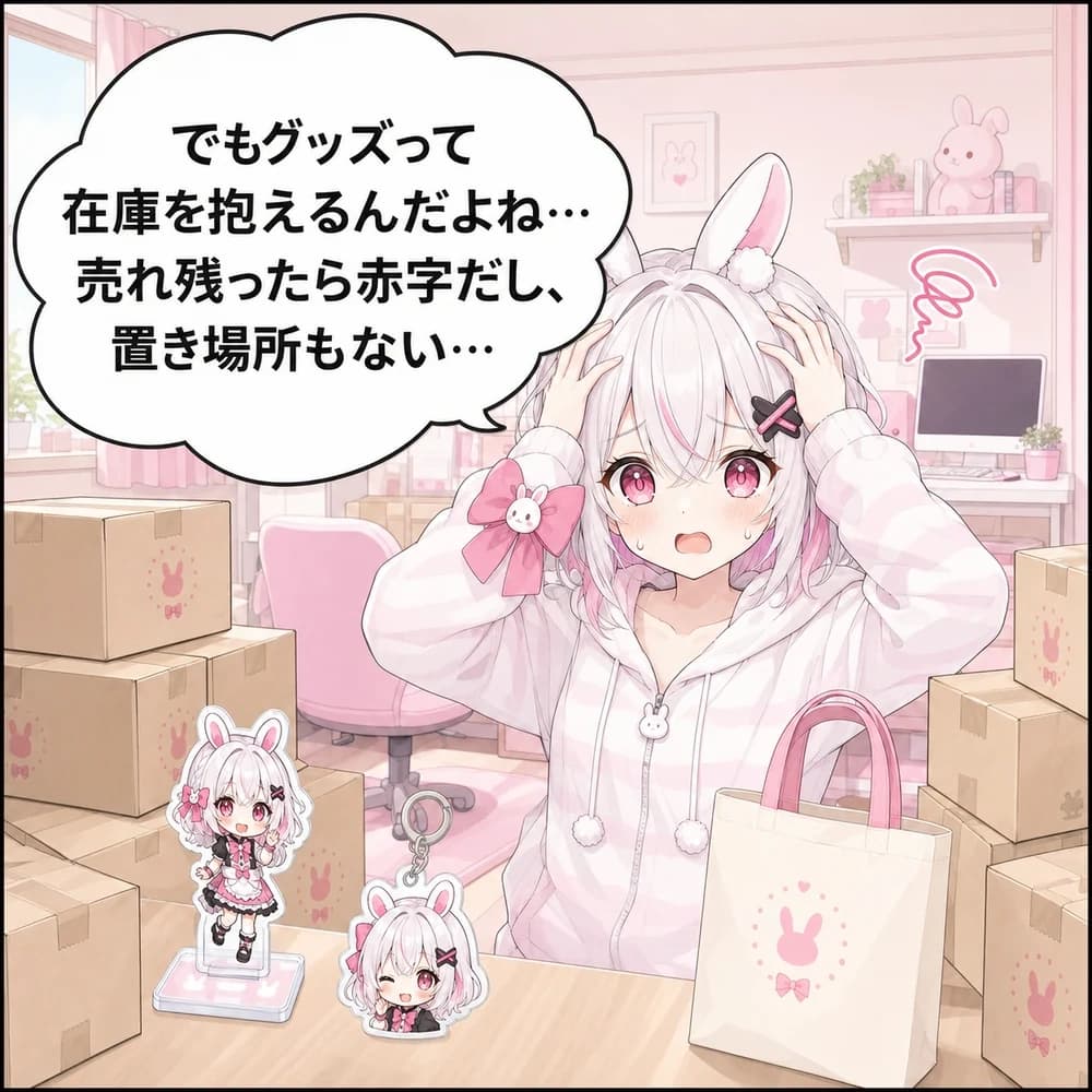 VTuber・配信者のマンガ 第2コマ