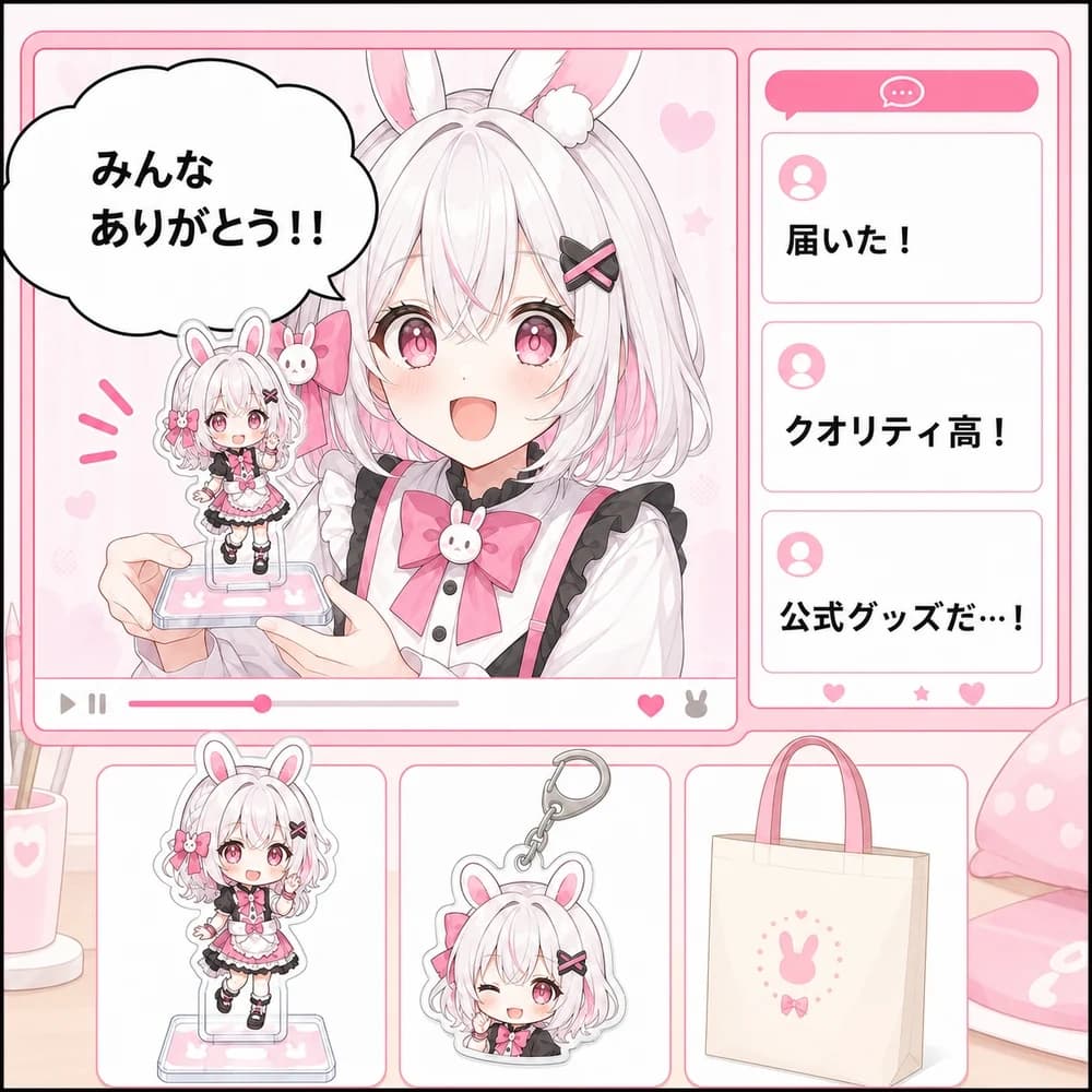 VTuber・配信者のマンガ 第8コマ